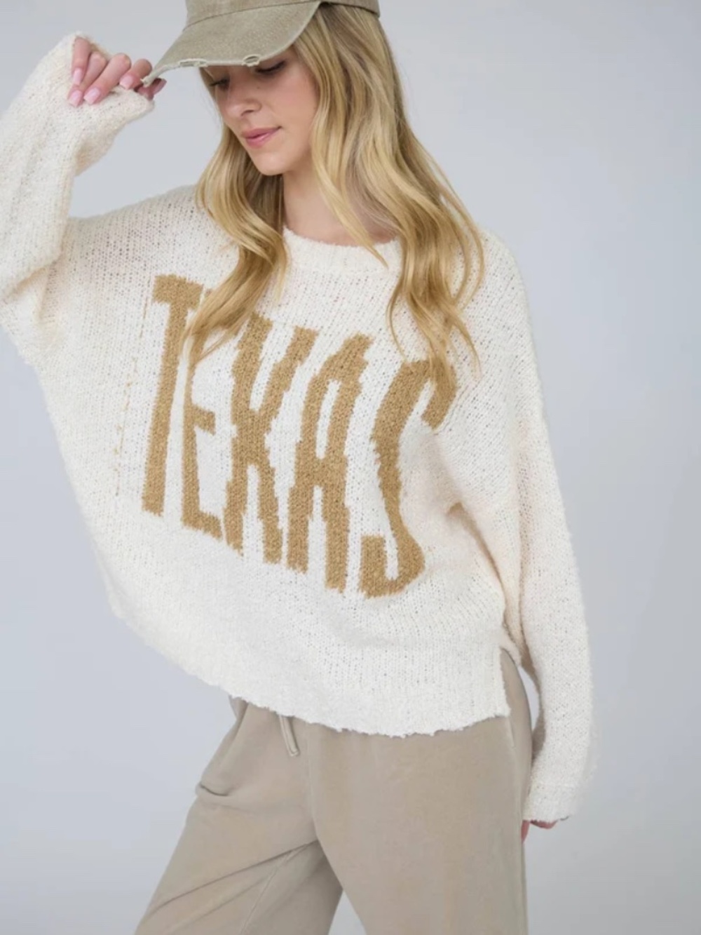 NWT Texas Knit Pullover Sweater